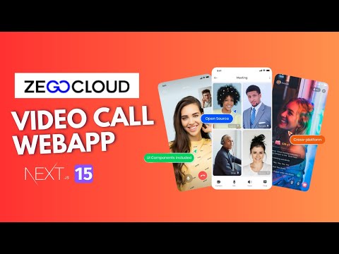 Build Your Own Zoom: Create a Video Call App with Next.js 15 & ZEGOCLOUD