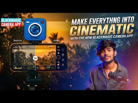 Black magic camera fully explained in Tamil | make everything cinematic black Magic camera