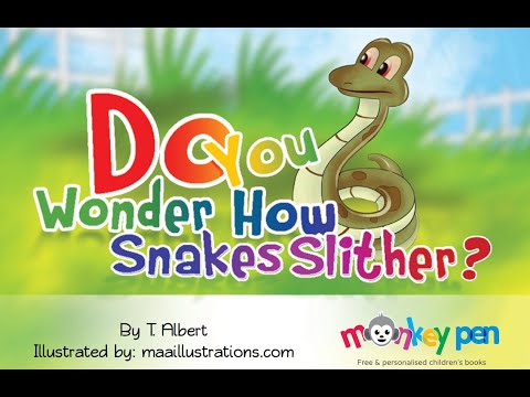 English short story for kids: Do You Wonder How Snakes Slither (US Accent)