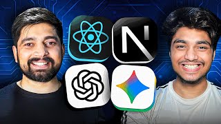 Launching React and NextJS course with 3 AI projects YT