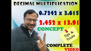 DECIMAL MULTIPLICATION SHORTCUT - FULL VIDEO