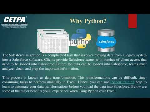 How To Used Python For Salesforce Data