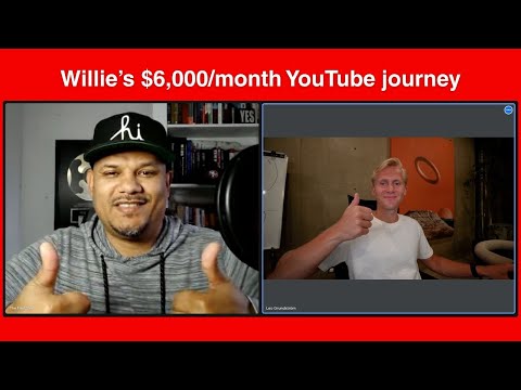 Willie's journey to $6,000/month with YouTube Automation