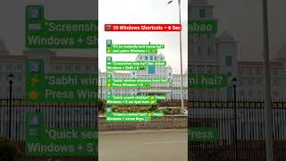 Top Windows Keyboard Shortcuts You Must Try! 🔥 #windows #tips #howtechnews