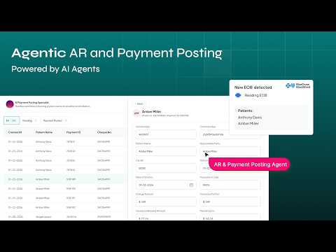 Payment Posting and AR AI Agent for RCM