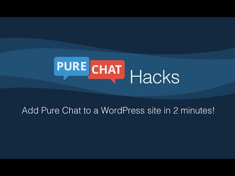 Add live chat to WordPress with Pure Chat