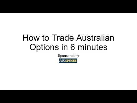 How to Trade Australian Options in 6 Minutes