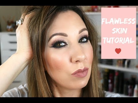 FLAWLESS SKIN MAKEUP TUTORIAL | Serenity Makeup