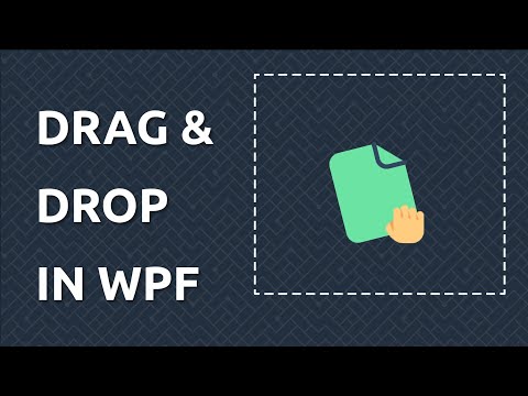 Drag Drop in WPF
