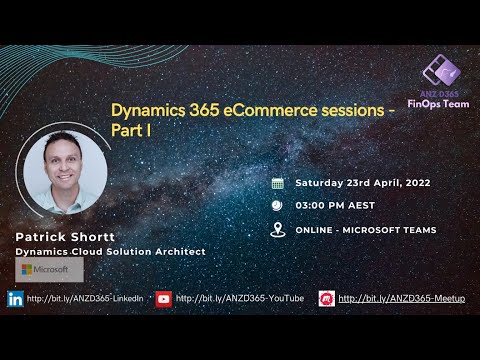 Dynamics 365 eCommerce sessions - Part I