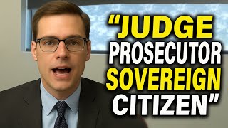 Serious Judge and Prosecutor Team Up to EXPOSE a Sovereign Citizen!