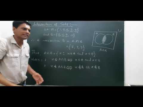 11th Maths Sets Lecture : 8