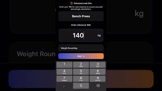 My powerlifting app does AI magic now :0  #powerlifting #strengthtraining #workouttracker