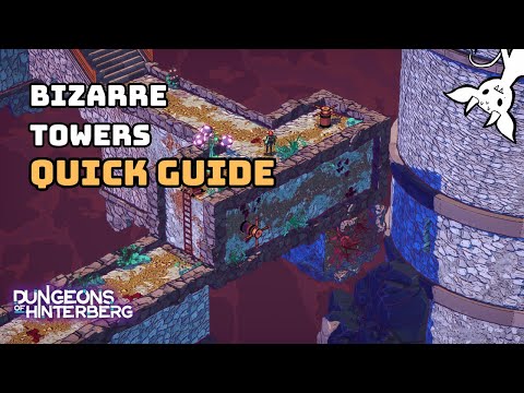 Dungeons of Hinterberg: Bizarre Towers Quick Guide - All Rotation and Portal Doors Puzzles