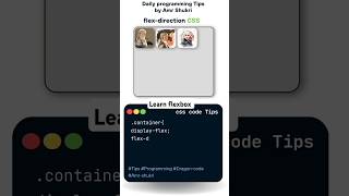 Learn flex_direction #frontend #learn_css #programming #codinglife #web_developer #webdesign