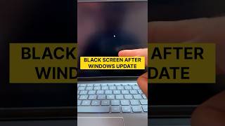After windows 11 update facing black screen error, Let’s fix this #pctipsandtricks #window11 #shorts