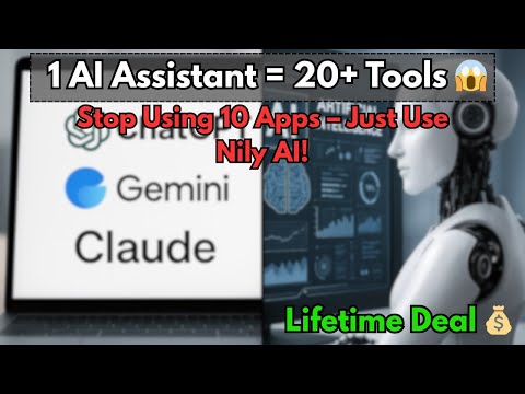 1 AI Assistant = 20+ Tools?! 🤯 Meet Nily AI Now! | ChatGPT Killer