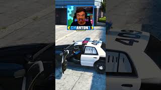 This is how you STEAL police cars in GTA 5! #shorts