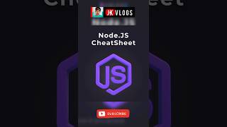 Node.js CheatSheet_ 🚨