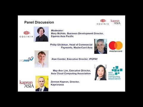 Equinix & Kapronasia Webinar - Payments in Asia: Who is Winning the Race to Cashless?