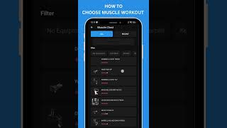 Select Muscle Workouts - REPPAL, Workout Tracking App