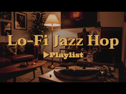 [▶Lo-Fi Jazz Hop] Cozy Jazz Hop Café Playlist – Chill Instrumentals for Work & Study