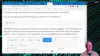 Variables and Expressions | First Time Dart Lession #2