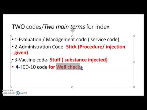 Coding examples for CPT Immunization-Wk 4