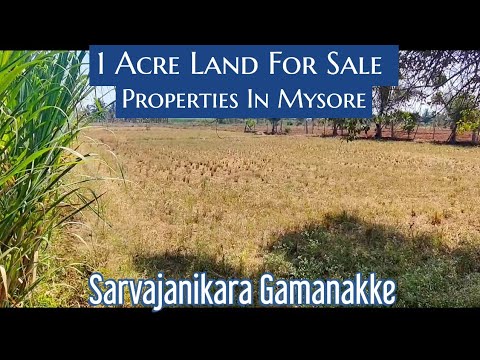 1 Acre Land For Sale In Mysore | Properties In Mysore Bangalore | Developing Location