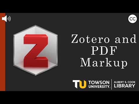 Zotero and PDF Markup
