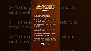 How to Control Anyone Without Force 😮 | 6 Psychological Triggers That Work Instantly 🧠
