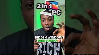 Hidden Windows PC inside your PC #pc #pctips #tech #techtips #windows #computertricks  #techtricks
