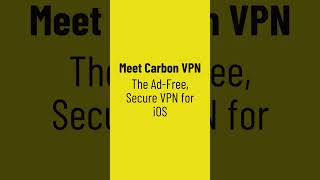 Stop Hackers in Their Tracks with Carbon VPN! 🔐 #NoMoreAds #SecureYourData