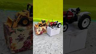 Unboxing 2 Rc vehicle Swaraj 855 Tractor & JCB Damaged construction machine repair & making