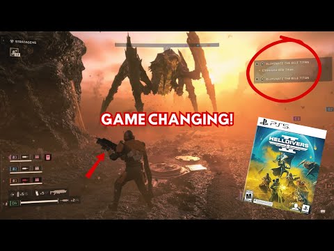 This update that will change HellDivers for good...
