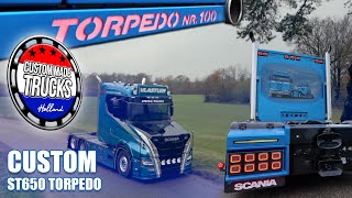 CUSTOM SCANIA TORPEDO NR.100 & Airbrush kunst! | CUSTOM MADE TRUCKS HOLLAND S3 #5