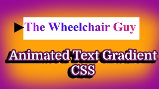AWESOME CSS GRADIENT EFFECT