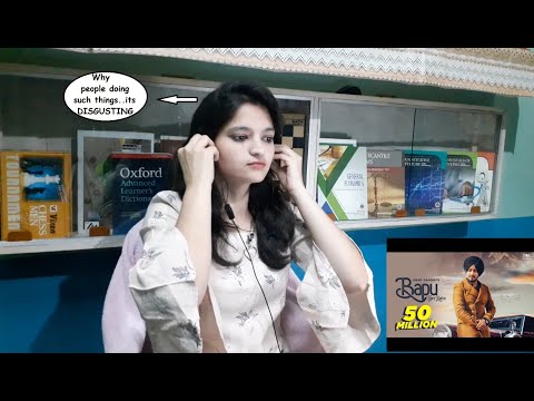 Amar Sandhu | Bapu Tere Karke | LovelyNoor | MixSingh | New Punjabi Songs | The Indian Girl Reaction