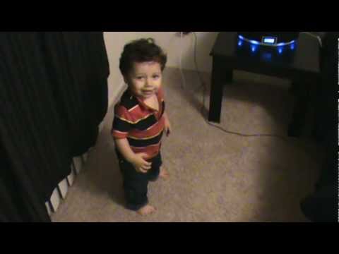 Matthew dancing to the Ievan Polkka