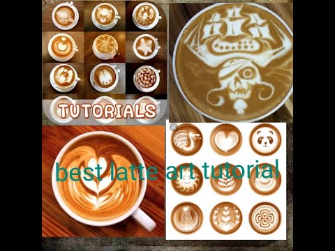 Latte art tutorials#Best latte art#how to make latte art#latte art design#