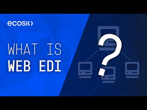What is Web EDI?