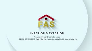 FAS Interiors & Exteriors Logo Animation
