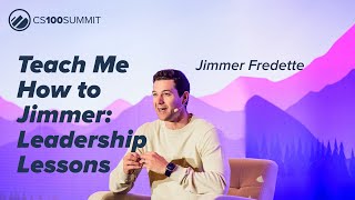 2025 CS100 Summit | Jimmer Fredette (Pro Basketball Player & Olympian) | Leadership Lessons