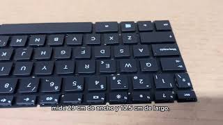 TECLADO HP 14-CD000 NEGRO SIN MARCO