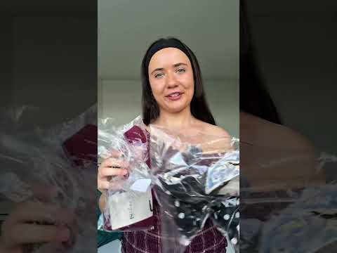 Unbox my newest pieces with me! #haul #fashion #polkadot #unboxing #ootd