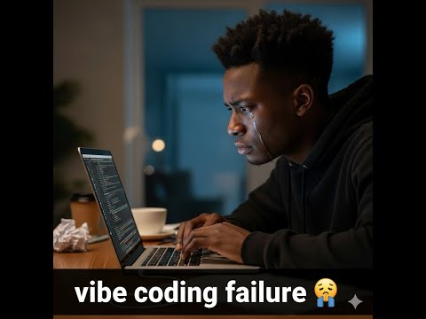 Vibecoding failure! DO NOT VIBECODE! 🤦