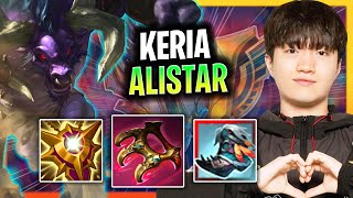 LEARN HOW TO PLAY ALISTAR SUPPORT LIKE A PRO! | T1 Keria Plays Alistar Support vs Pyke!  Season 2025