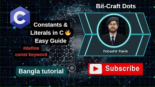 C Programming Constants & Literals Explained 🔥 | const Keyword in C with Examples
