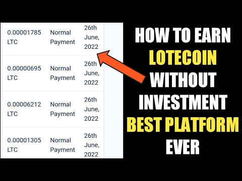 Earn unlimited LITECOIN without any INVESTMENT | Best Litecoin earning site 2022