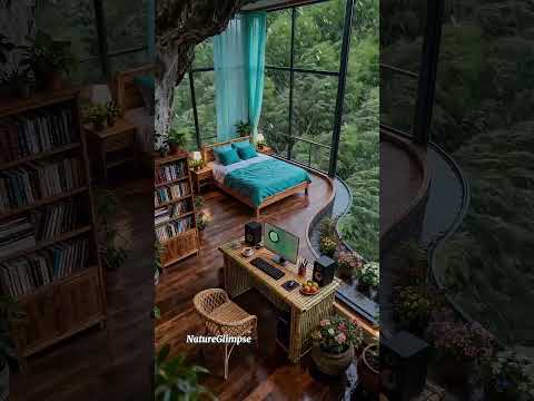 Relaxing Piano • Misty Mountain & Nature Vibes ☁️🎹 #natureshorts